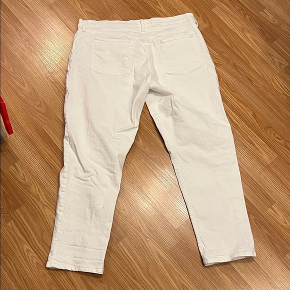 GAP White Girlfriend Jeans size 16 - Picture 3 of 13